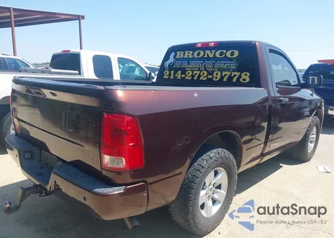 2014 Ram 1500 Tradesman из США, поврежденный, VIN 3C6JR6AGXEG101355